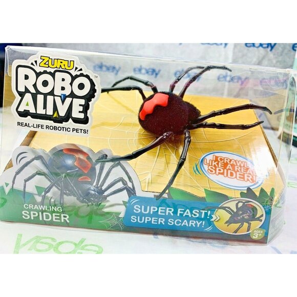 ROBO ALIVE~ Spider Battery-Powered Robotic Real Like Toy Pet Super Fast - Picture 2 of 4